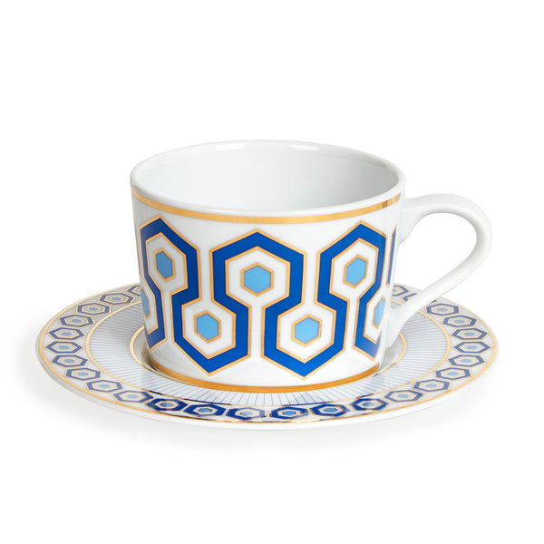 Jonathan Adler Newport Teacup & Saucer Bundle