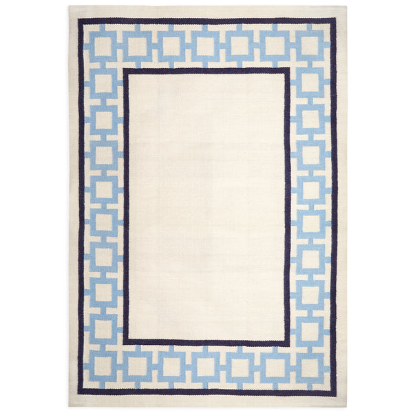 Jonathan Adler Nixon Border Flatweave Rug