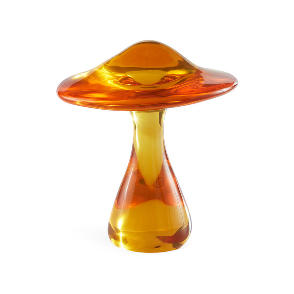 jonathan adler Orange Acrylic Mushroom Objet
