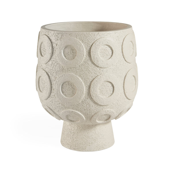 jonathan adler Osaka Discs Concrete Planter
