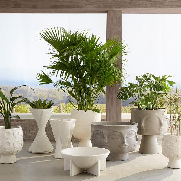 Jonathan Adler Osaka Puzzle Concrete Planter