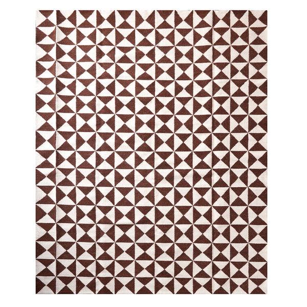 Jonathan Adler Oslo Brown Flatweave Rug