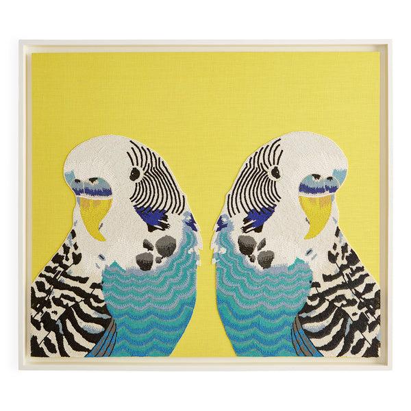 jonathan adler Parakeet Beaded Art
