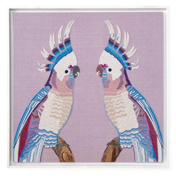 jonathan adler Parrots Beaded Art