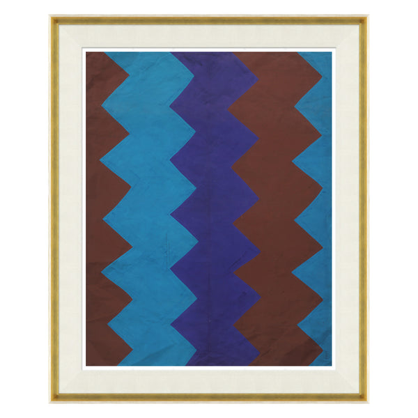 jonathan adler Paule Marrot Blue Brown (Var. 2)