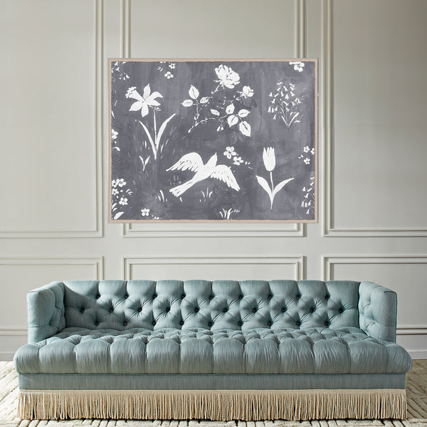 Jonathan Adler Paule Marrot Flower Garden Gris