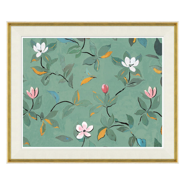 jonathan adler Paule Marrot Green Magnolias (Var. 2)