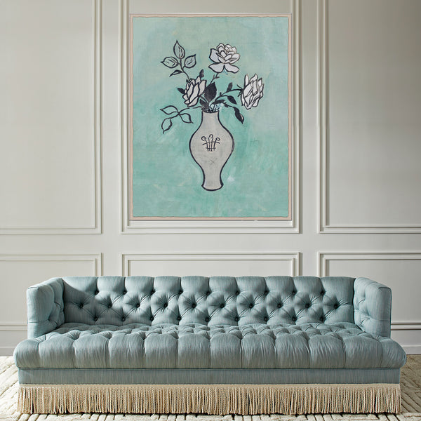 Jonathan Adler Paule Marrot Vase With Roses