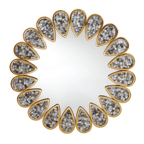 jonathan adler Petal Grey Mirror