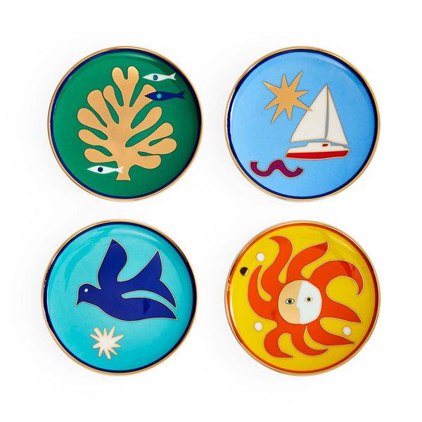 jonathan adler Playa Coasters