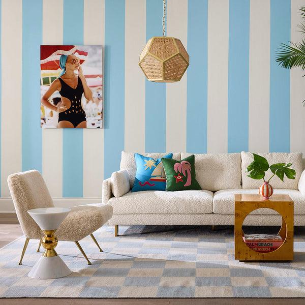 Jonathan Adler Playa Palm Tree Pillow