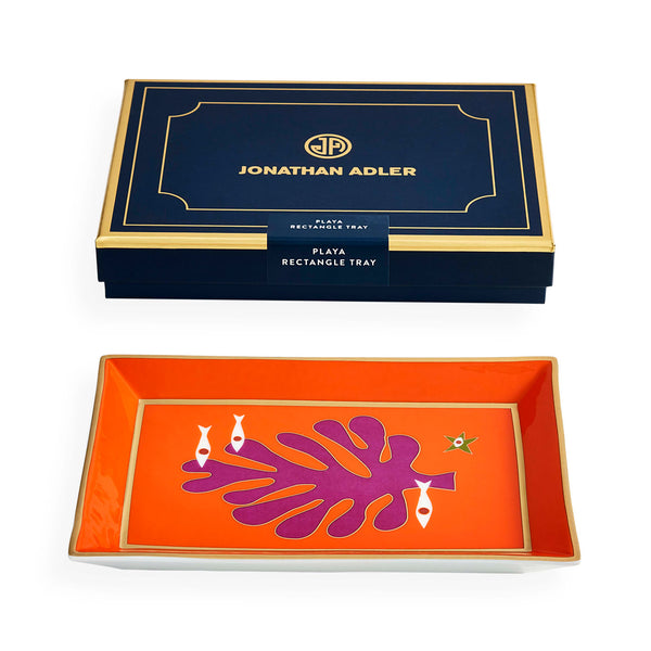 Jonathan Adler Playa Rectangle Tray