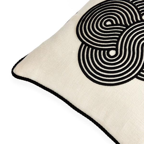 Jonathan Adler Pompidou B&W Cloud Pillow