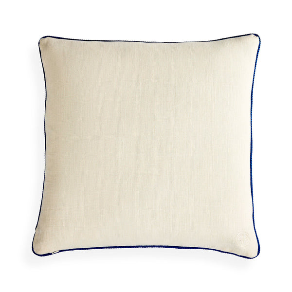Jonathan Adler Pompidou Cobalt Border Pillow