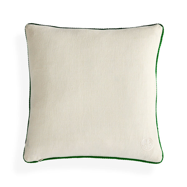 Jonathan Adler Pompidou Green Quatrefoil Pillow