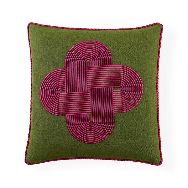 jonathan adler Pompidou Olive Plus Pillow