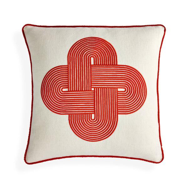jonathan adler Pompidou Red Plus Pillow