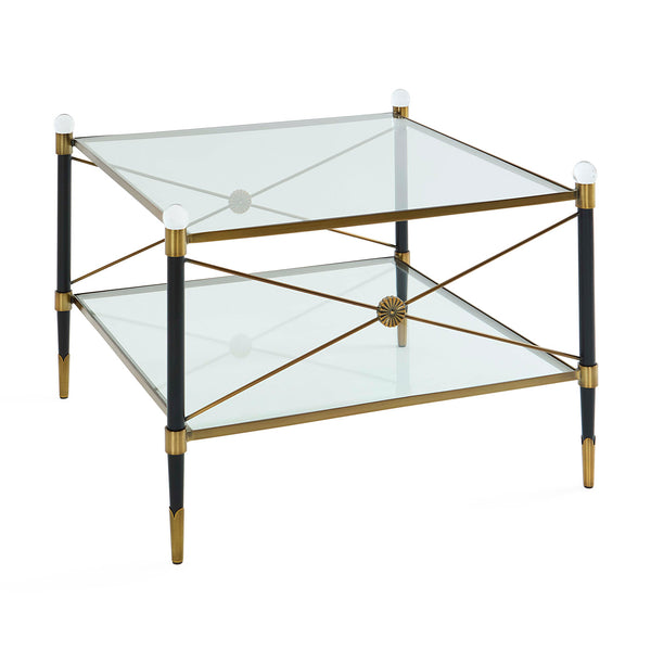 jonathan adler Rider Two-Tier Cocktail Table