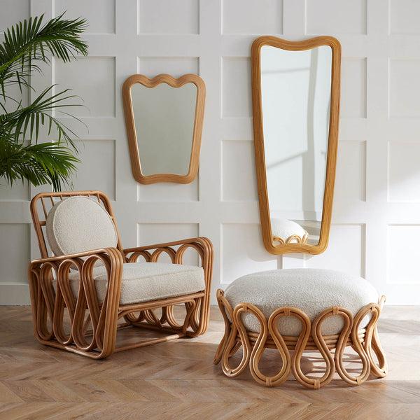 Jonathan Adler Riviera Ripple Mirror