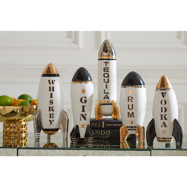 Jonathan Adler Rocket Rum Decanter