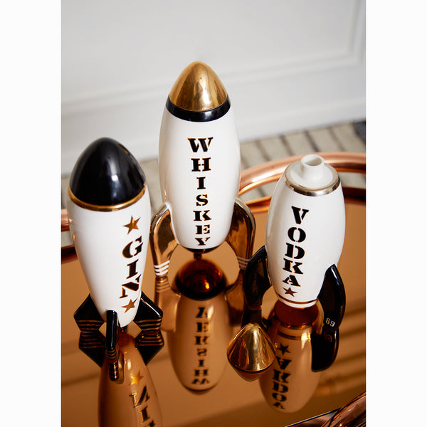 Jonathan Adler Rocket Whiskey Decanter