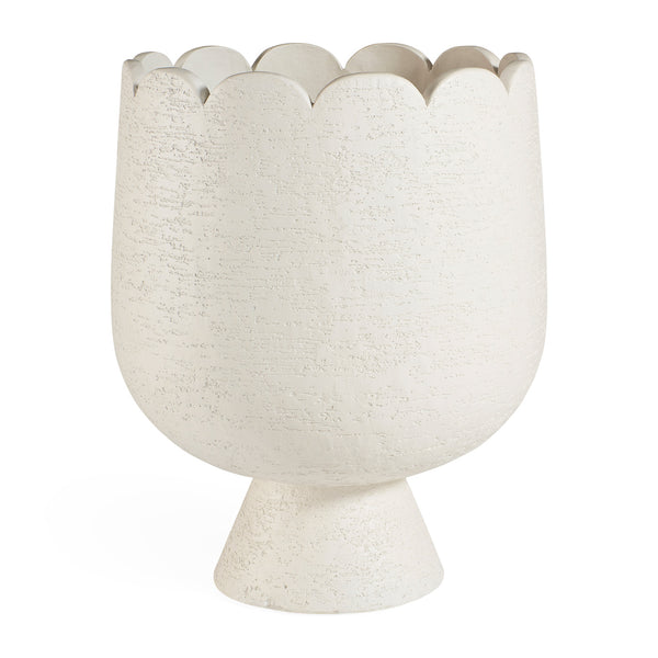 jonathan adler Scallop Concrete Planter