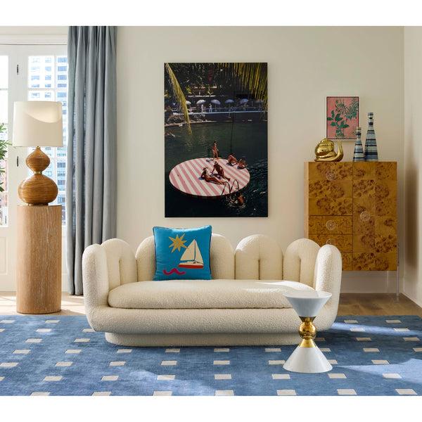 Jonathan Adler Serpentine Apartment Sofa