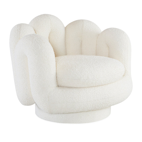 jonathan adler Serpentine Swivel Chair