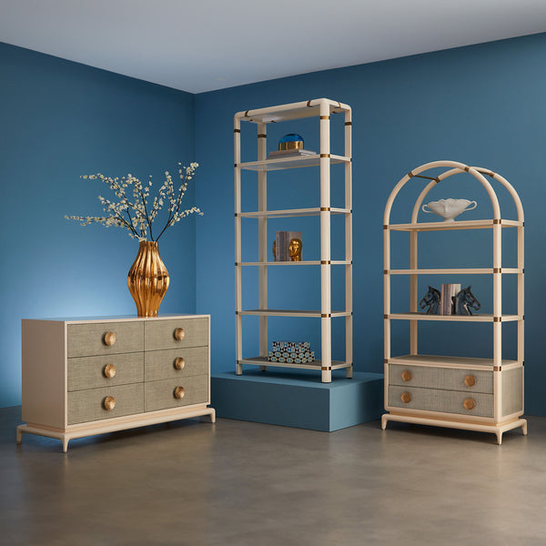 Jonathan Adler Siam Arched Étagère