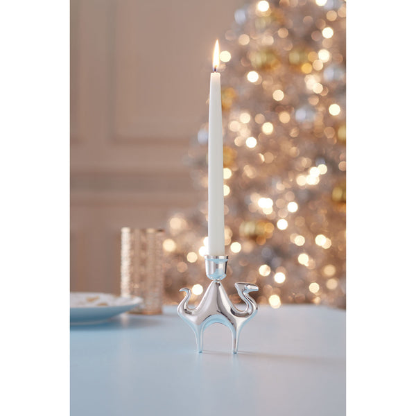 Jonathan Adler Silver-Plated Camel Candle Holder