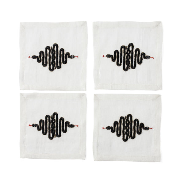 jonathan adler Snake Cocktail Napkins