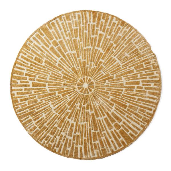 jonathan adler Sunburst Hand-Knotted Round Rug
