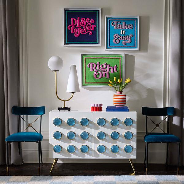 Jonathan Adler Take It Easy Beaded Art