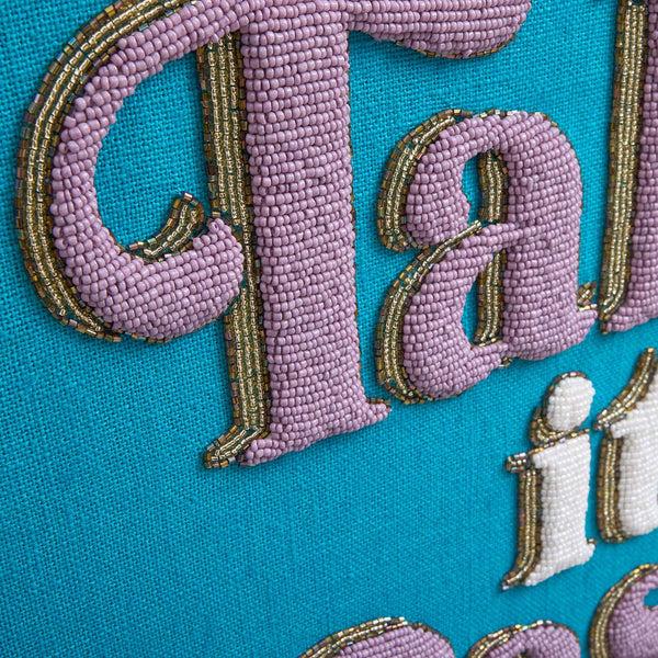Jonathan Adler Take It Easy Beaded Art
