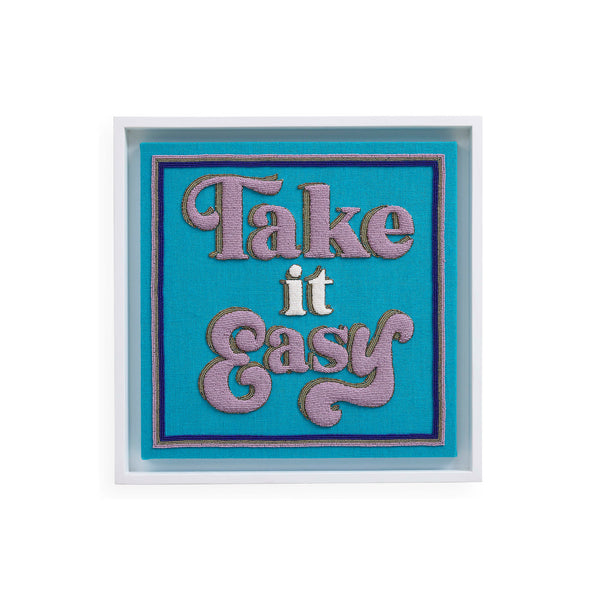jonathan adler Take It Easy Beaded Art