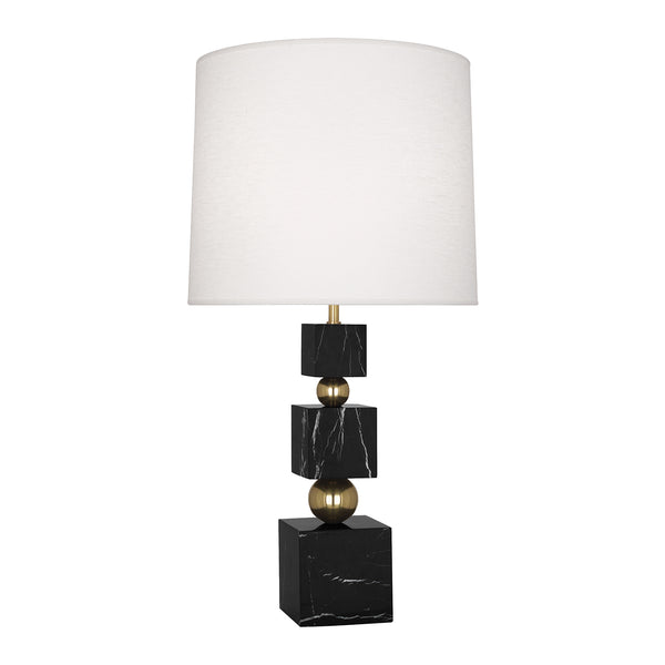 jonathan adler Totem Table Lamp Black Marble