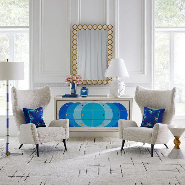 Jonathan Adler Ultramarine 58" Credenza