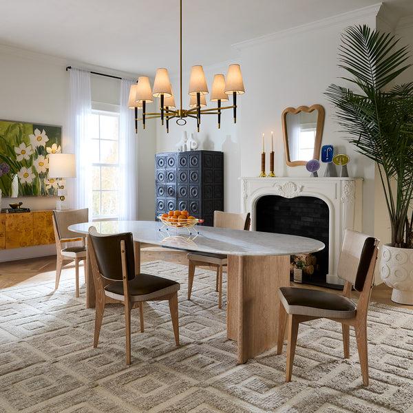 Jonathan Adler Ventana Oval Chandelier