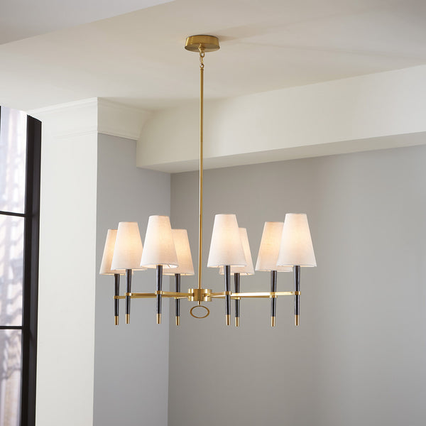 Jonathan Adler Ventana Oval Chandelier
