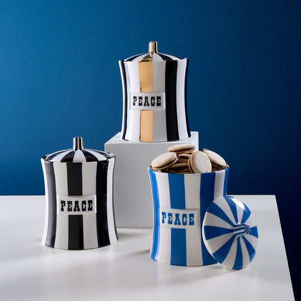 Jonathan Adler Vice Gilded Peace Canister