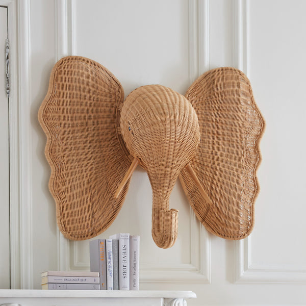 Jonathan Adler Wicker Elephant