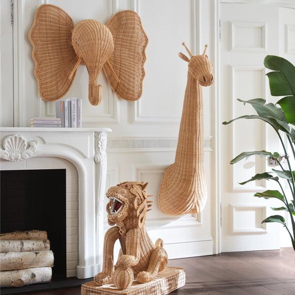 Jonathan Adler Wicker Giraffe