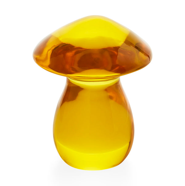jonathan adler Yellow Acrylic Mushroom Objet