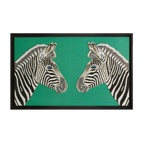 jonathan adler Zebra Beaded Art