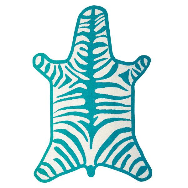 jonathan adler Zebra Flatweave Rug