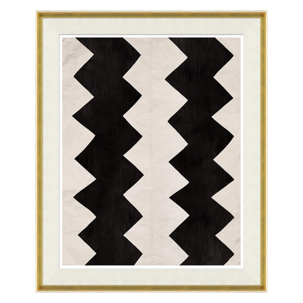 jonathan adler Paule Marrot Black and White Abstract 5 (Var. 2)