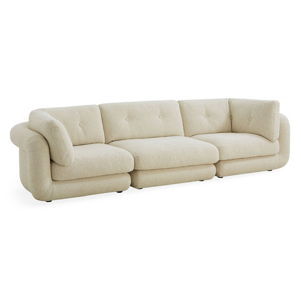 Jonathan Adler Pompidou 120" Modular Three-Piece Sectional