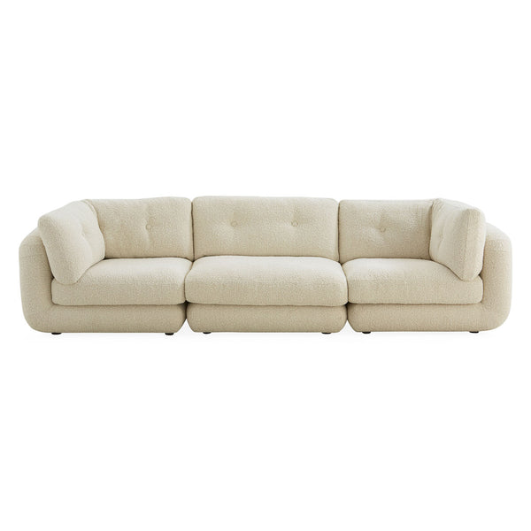 jonathan adler Pompidou 120" Modular Three-Piece Sectional