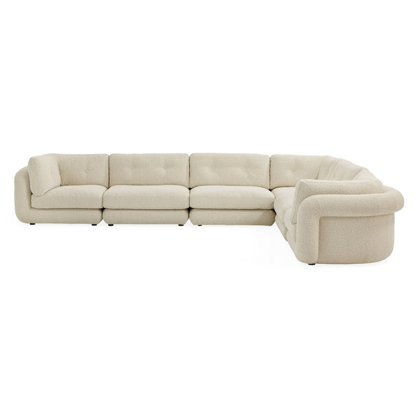 jonathan adler Pompidou 160" Modular Six-Piece Sectional
