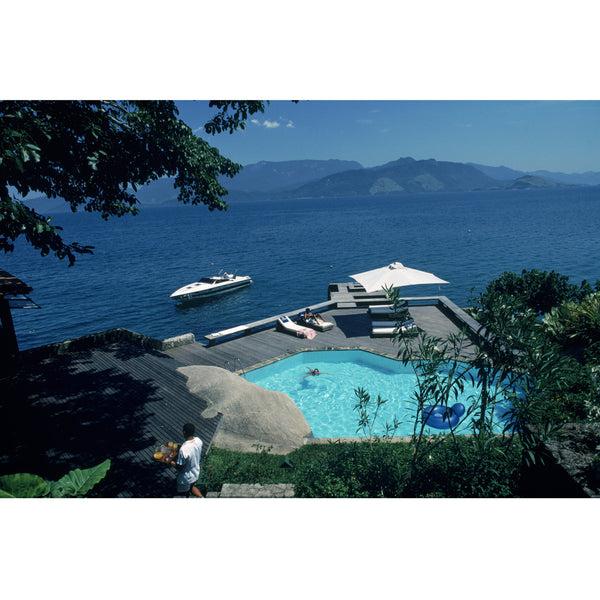 jonathan adler Slim Aarons "Pool By The Sea" Photograph